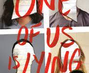 One of Us Is Lying book cover. 