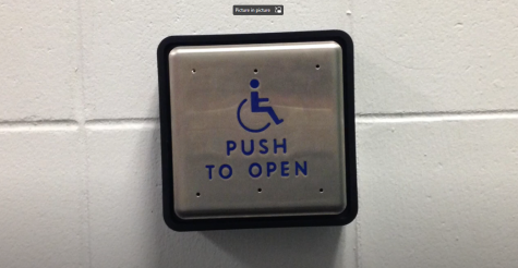Accessible buttons installed on campus