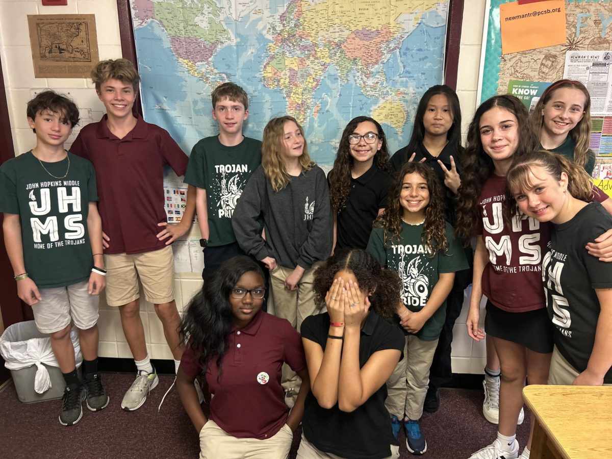 The new student government for JHop's 2025-2026 school year.