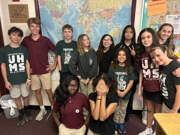 The new student government for JHop's 2025-2026 school year.