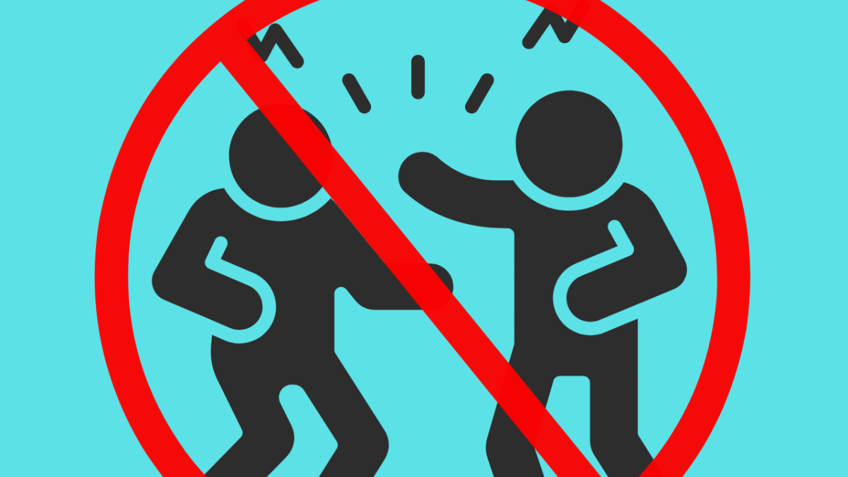 Too much mischief in the hallways is disrupting the school environment. Image via Canva.
