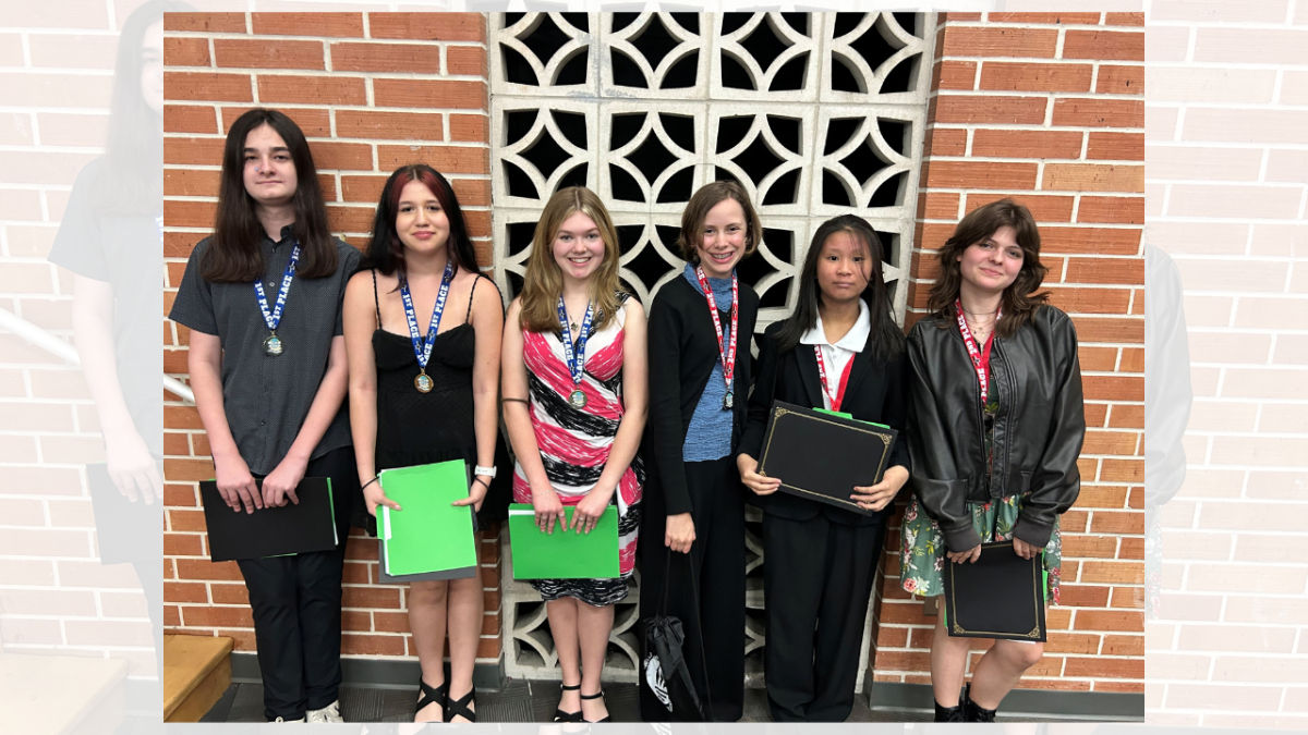 Trojans Levi Perry, Aurora Catalogna, Myla Bonczek-Hapner, Harper Bush, Ai Vy La and Taitum Newalu will compete this month at Florida History Day.